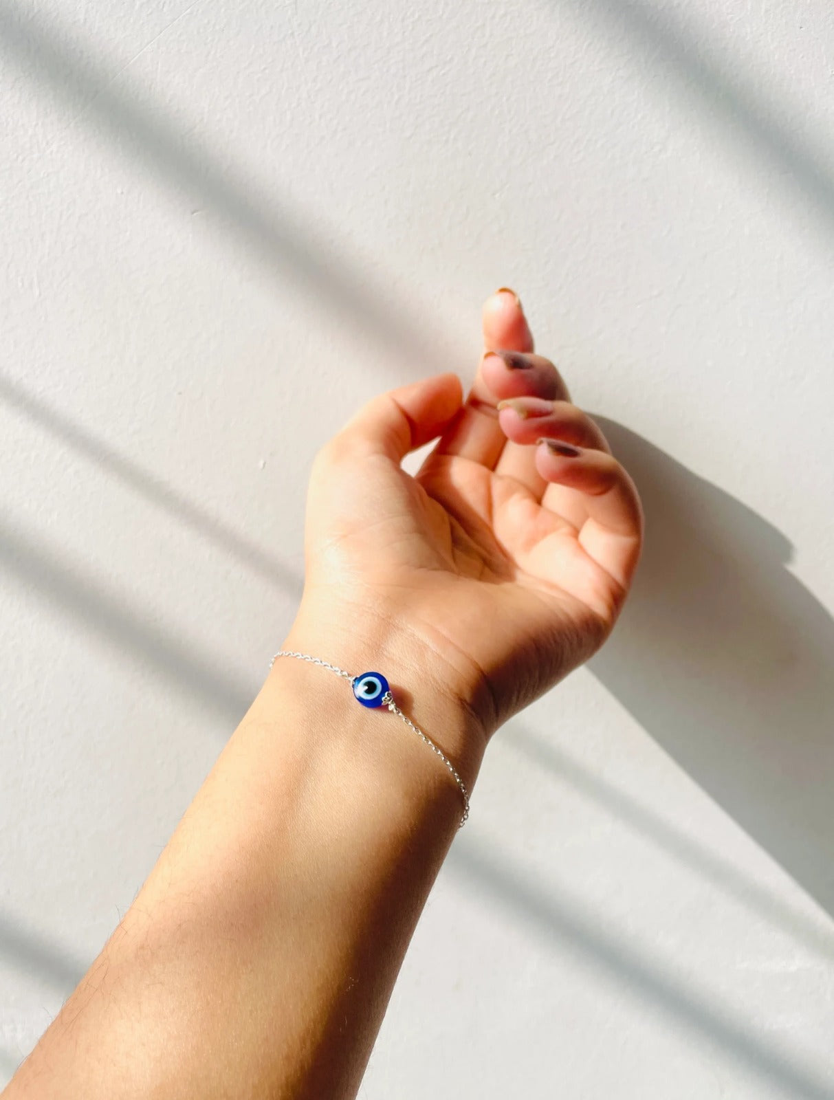 Sleek Evil Eye Bracelet For Couple