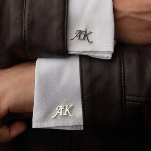 Handmade Personalized Cufflinks (925 Sterling Silver)