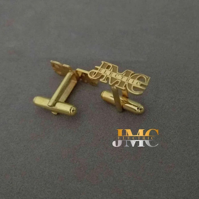 Personalized Company Logo Cufflinks (925 Sterling Silver)
