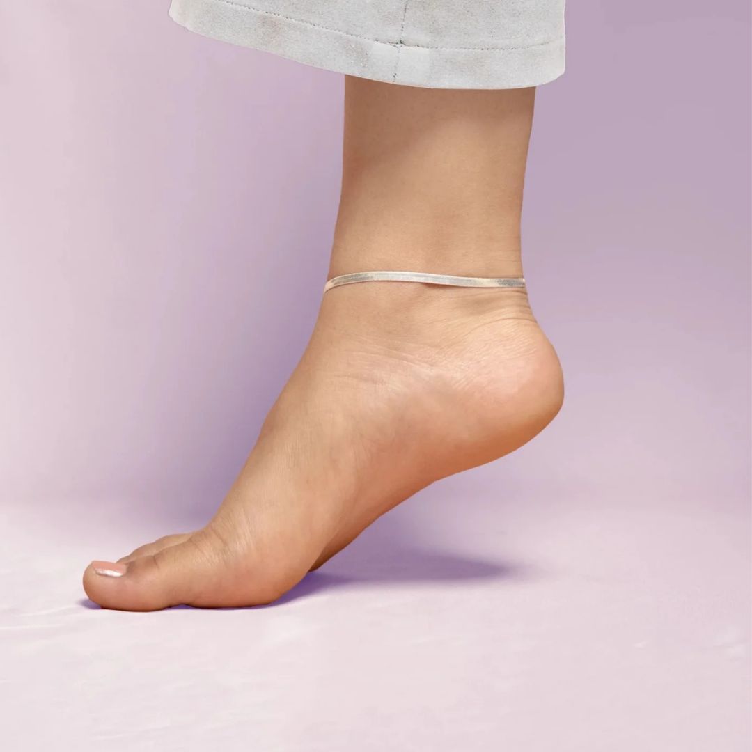Snake Anklet (925 Sterling Silver)