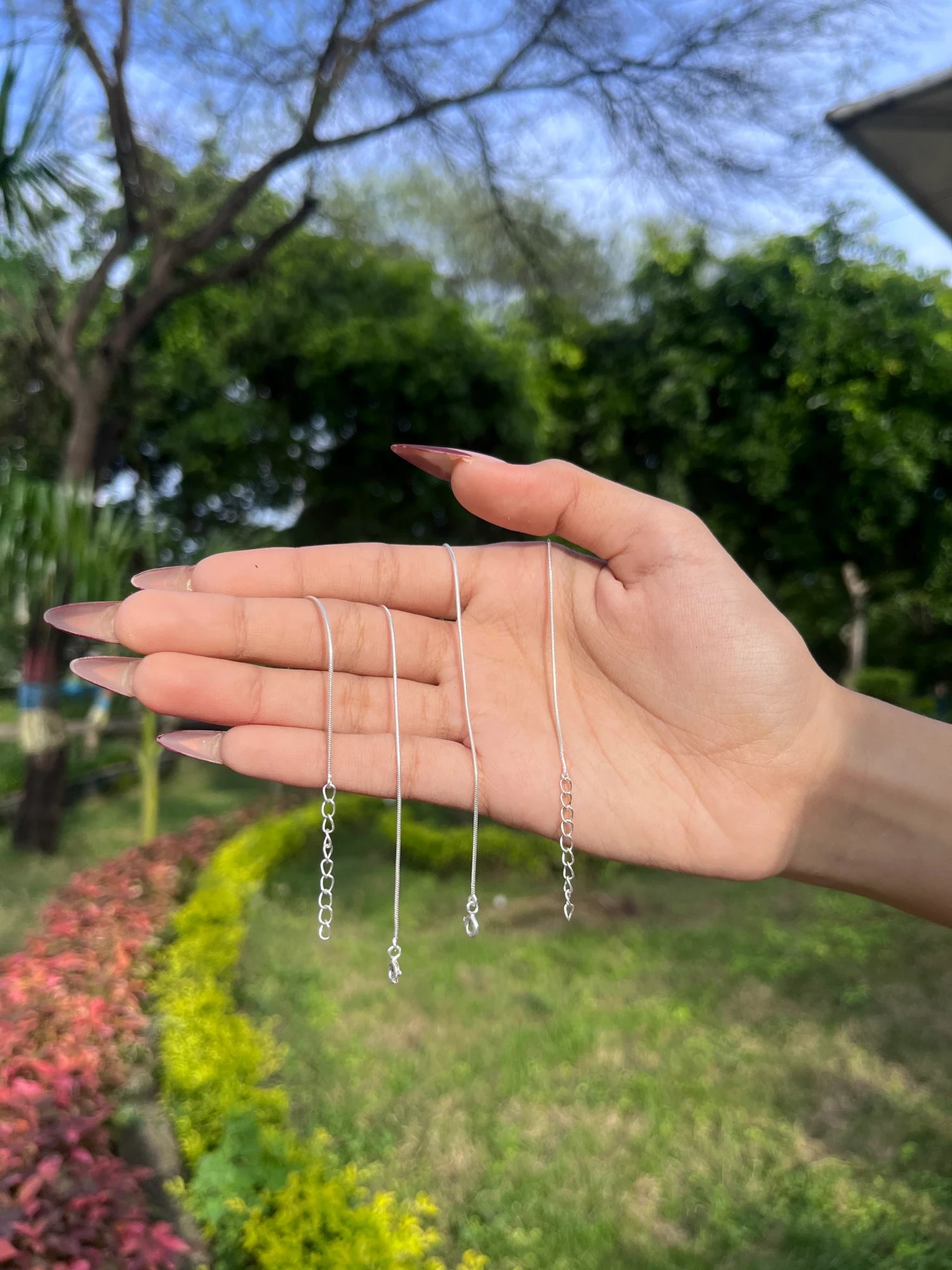 Sleek Snake Chain Anklet (925 Sterling Silver)