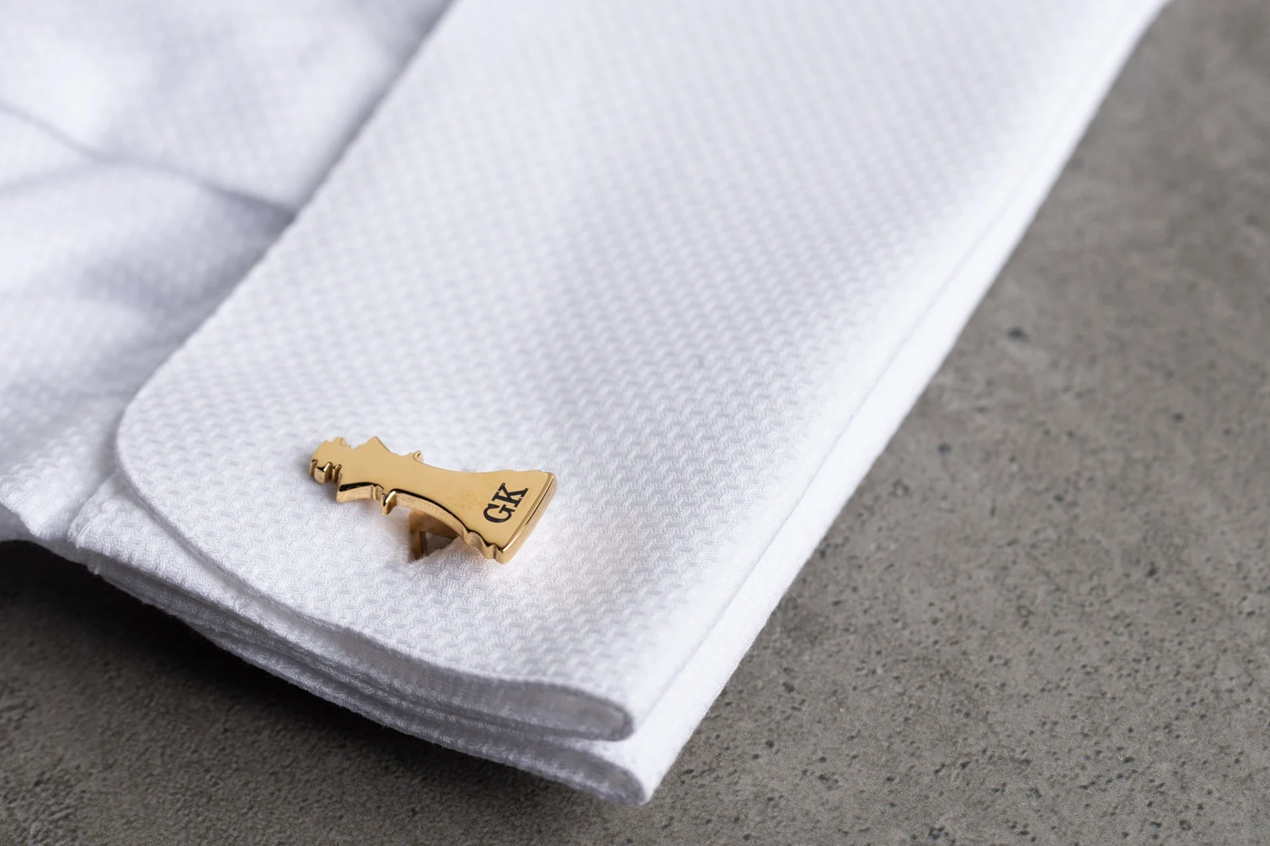 Customized CHESS Cufflinks (925 Sterling Silver)