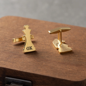 Customized CHESS Cufflinks (925 Sterling Silver)