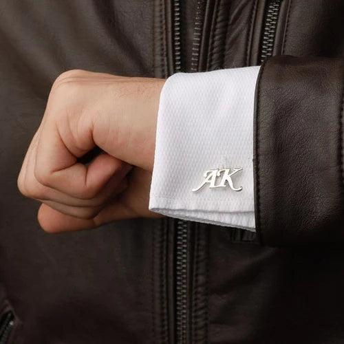 Handmade Personalized Cufflinks (925 Sterling Silver)