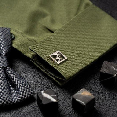 Personalized Initials Cufflinks(925 Sterling Silver)