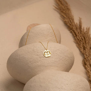 Personalised Photo & Text Engraved Necklace