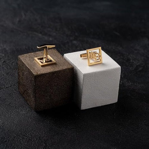 Personalized Initials Cufflinks(925 Sterling Silver)