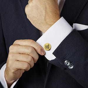 Personalization pet cufflinks(925 Sterling Silver)