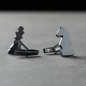 Customized CHESS Cufflinks (925 Sterling Silver)