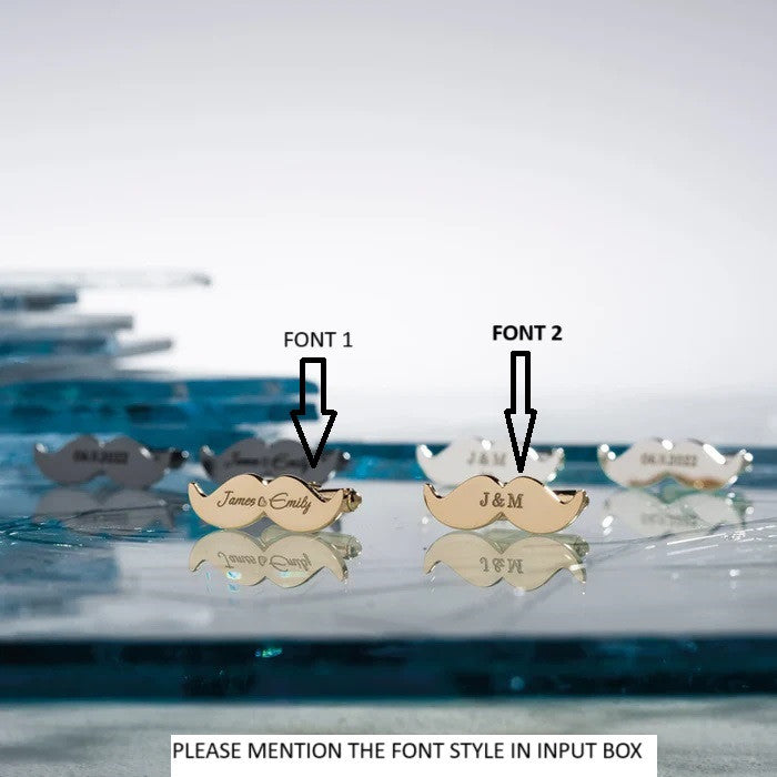 Custom Text Engraved Cufflinks(925 Sterling Silver)
